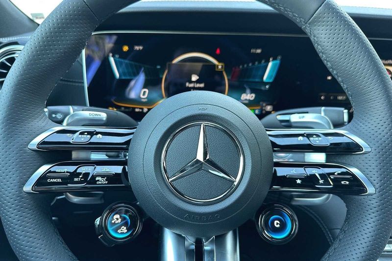 2023 Mercedes-Benz AMG GT 53 Base in a POLAR WHITE exterior color and Blackinterior. SHELLY AUTOMOTIVE shellyautomotive.com 