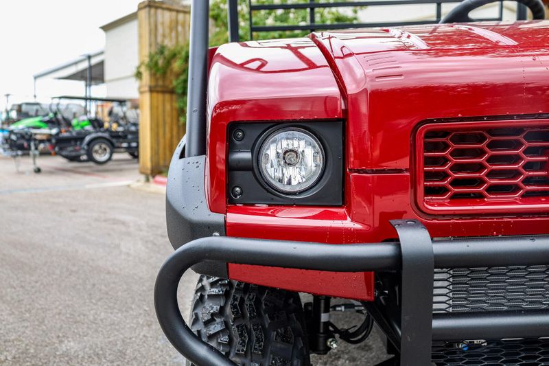 2026 Kawasaki MULE 4010 4X4 DARK ROYAL RED Image 2