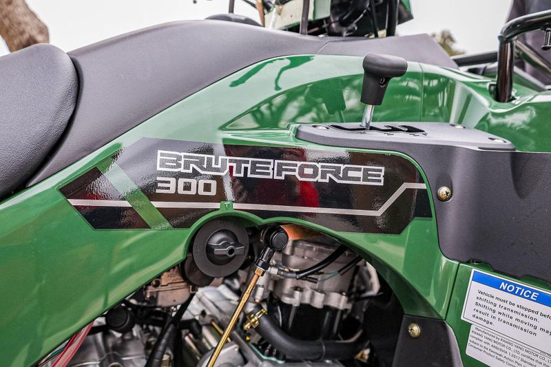 2025 Kawasaki BRUTE FORCE 300 TIMBERLINE GREEN Image 11