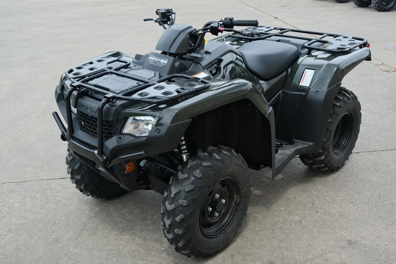 2025 Honda RANCHER 4X4 BLACK FOREST GREEN Image 9