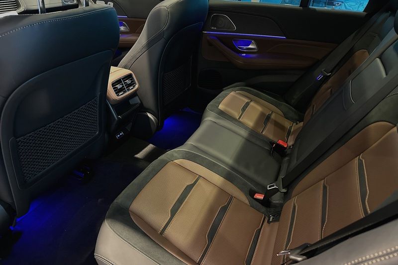 2024 Mercedes-Benz GLE-Class GLEGLE 63 S AMG in a TWILIGHT BLUE exterior color and BROWN/BLACKinterior. SHELLY AUTOMOTIVE shellyautomotive.com 