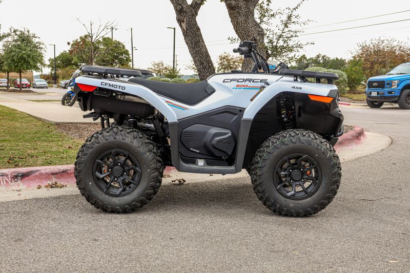 NEW 2026 CFMOTO CFORCE 500  in a PEARL WHITE exterior color. Family PowerSports (877) 886-1997 familypowersports.com 