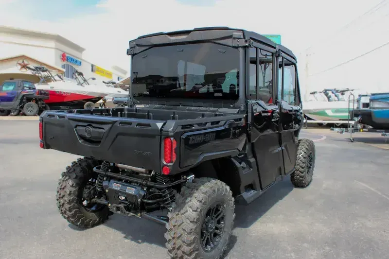 2025 Can-Am DEFENDER MAX LONE STAR CAB HD10 STEALTH BLACK Image 21