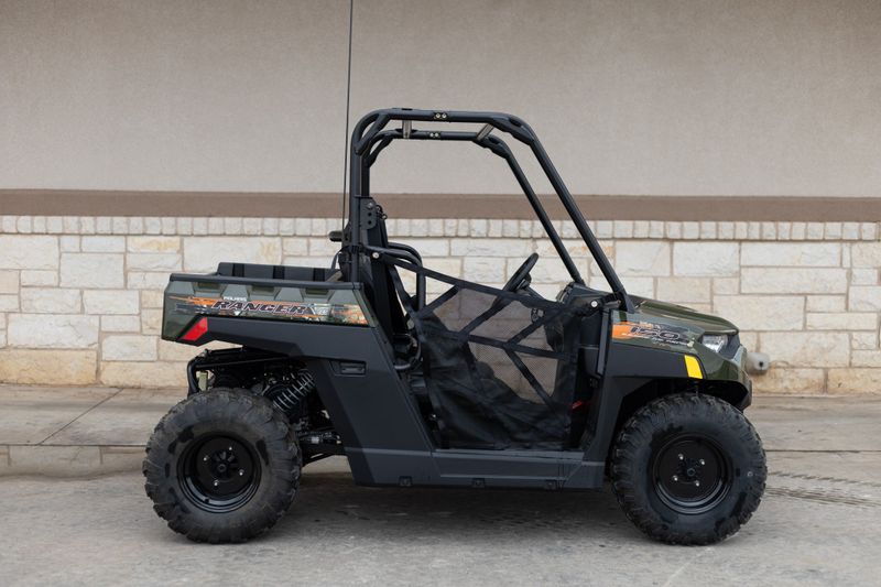 2023 POLARIS RANGER 150 EFI  SAGE GREEN in a GREEN exterior color. Family PowerSports (877) 886-1997 familypowersports.com 