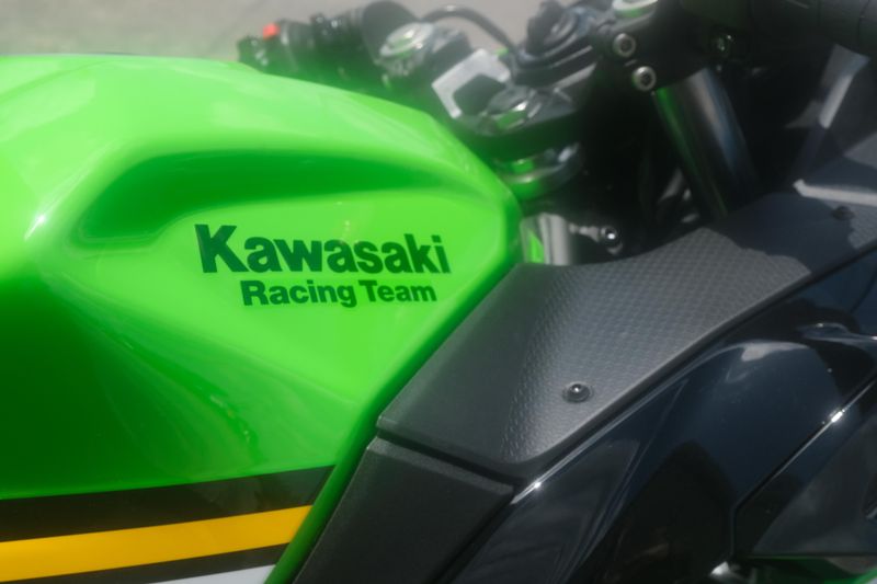 2025 Kawasaki NINJA 500 KRT EDITION SE ABS LIME GREEN AND EBONY AND PEARL BLIZZARD WHITE Image 21