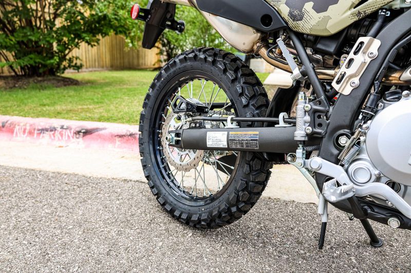 New 2026 Kawasaki KLX 300  CYPHER CAMO BEIGE AND EBONY Image 6
