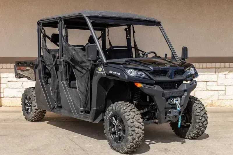 2025 CFMOTO UFORCE 1000 XL in a NEBULA BLACK exterior color. Family PowerSports (877) 886-1997 familypowersports.com 