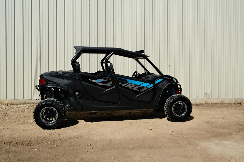 NEW 2026 CFMOTO ZFORCE 950 SPORT4  in a NEBULA BLACK exterior color. Family PowerSports (877) 886-1997 familypowersports.com 