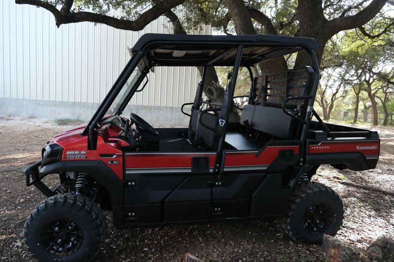 2025 Kawasaki MULE PRODXT 1000 LE CANDY PERSIMMON REDImage 6