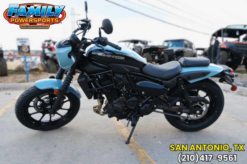 2025 Kawasaki ELIMINATOR SE ABS PHANTOM BLUE AND EBONYImage 1