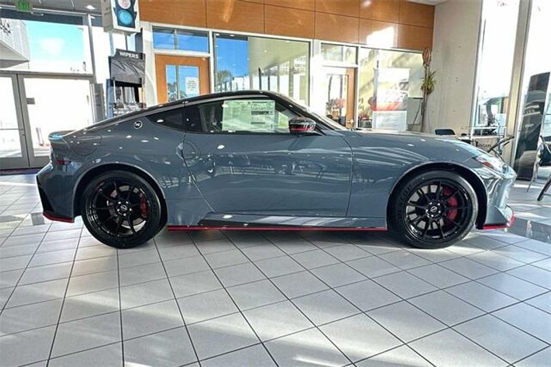 2024 Nissan Z  in a Stealth Gray/Super Black exterior color and Graphiteinterior. BEACH BLVD OF CARS beachblvdofcars.com 