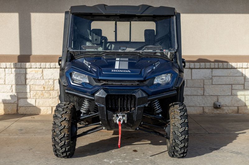 2023 HONDA Pioneer 1000 Trail in a BLK/ORNG exterior color. Family PowerSports (877) 886-1997 familypowersports.com 