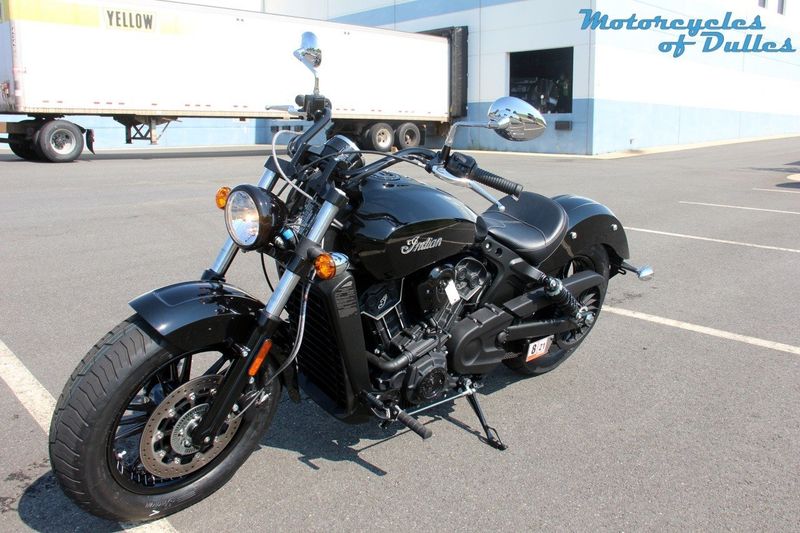 2022 Indian Motorcycle Scout Sixty  in a Black Metallic exterior color. Motorcycles of Dulles 571.934.4450 motorcyclesofdulles.com 
