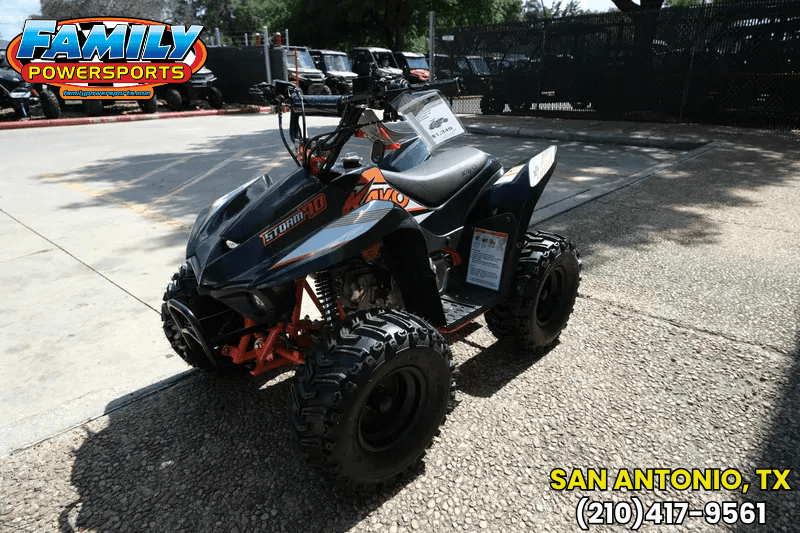 2024 KAYO STORM 70 METALLIC BLACK  in a METALLIC BLACK exterior color. Family PowerSports (877) 886-1997 familypowersports.com 