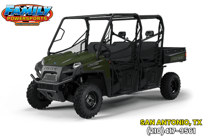 2025 Polaris RANGER CREW 570 FULLSIZE SAGE GREENImage 1