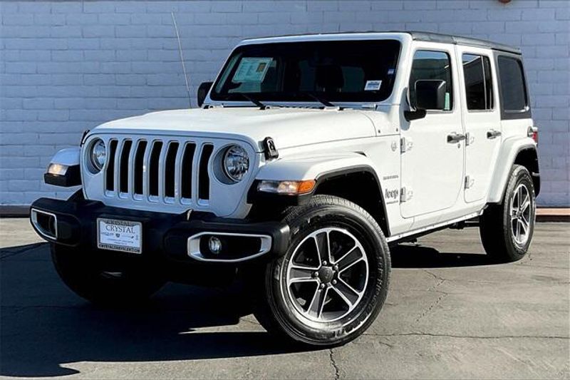 Used 2023 Jeep Wrangler SaharaImage 1