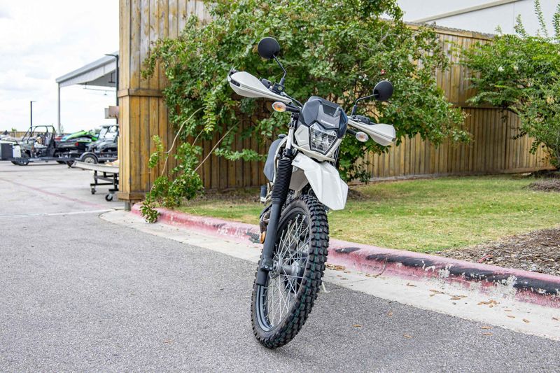 New 2026 Kawasaki KLX230 S ABS  WHITISH BEIGE Image 4