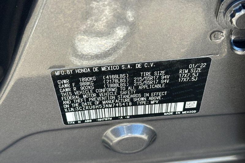 Used 2022 Honda HR-V EXImage 27
