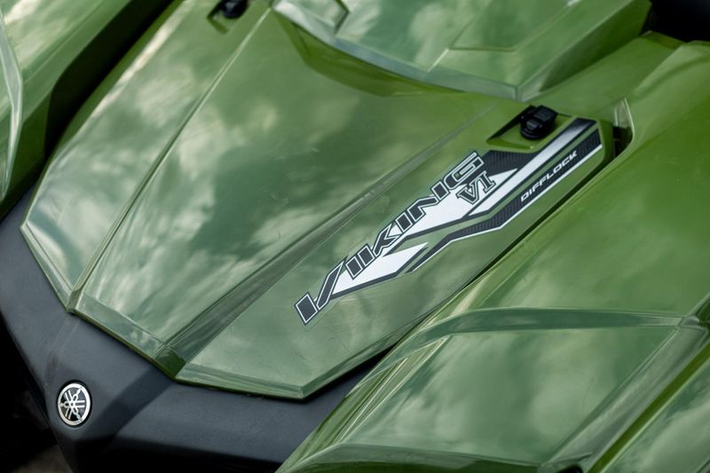 NEW 2025 YAMAHA VIKING VI EPS TACTICAL GREEN Image 4