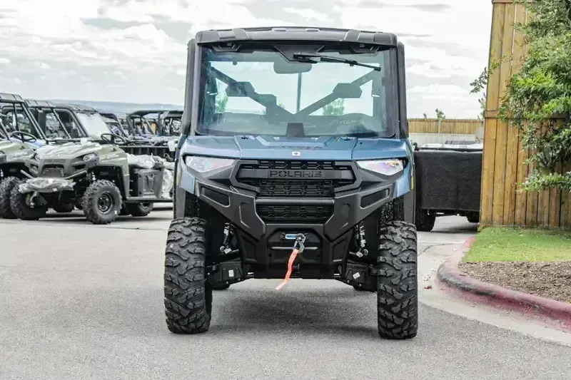 NEW 2025 POLARIS RANGER CREW XP 1000 NORTHSTAR EDITION PREMIUM BLUE SLATE METALLIC Image 4