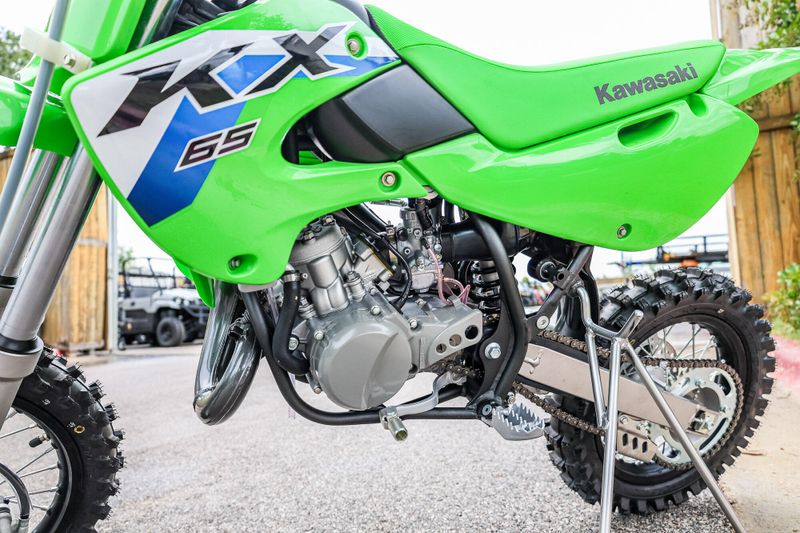 New 2026 Kawasaki KX 65  LIME GREEN Image 18