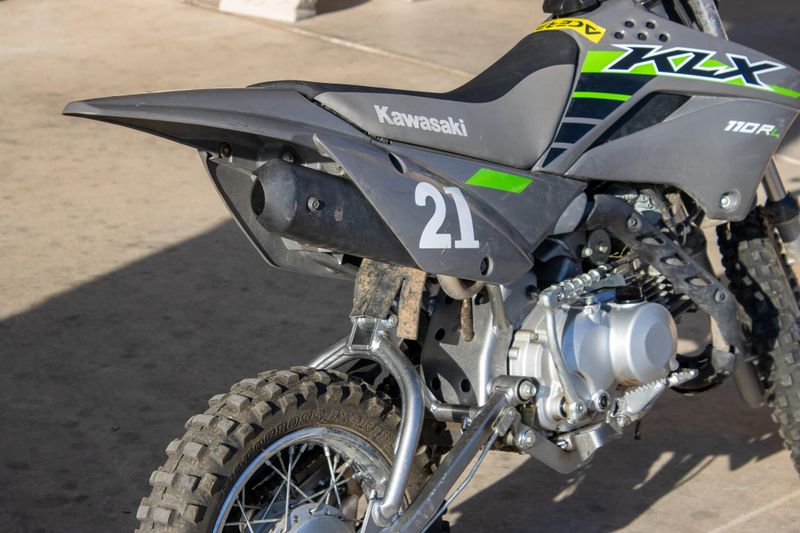 USED 2025 KAWASAKI KLX 110R L Image 9