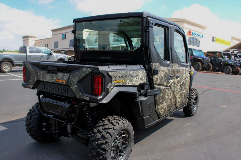 2025 Kawasaki RIDGE CREW HVAC CAMO TRUETIMBER STRATA Image 5