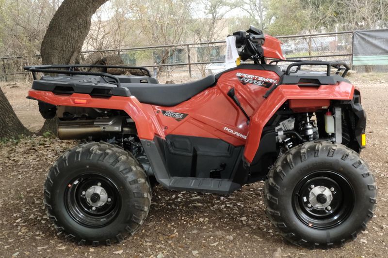 2025 Polaris SPORTSMAN 450 HO EPS ORANGE RUSTImage 2