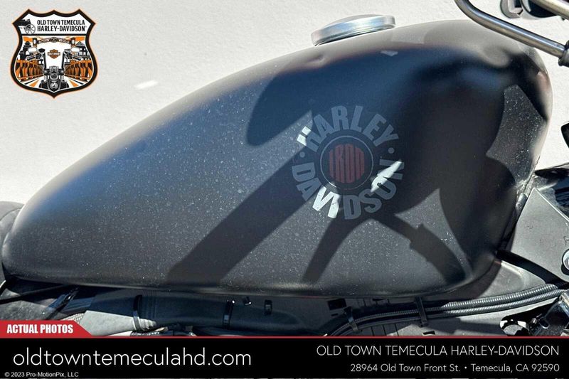 2021 Harley-Davidson Sportster in a BLACK DENIM exterior color. BMW Motorcycles of Temecula – Southern California (951) 506-6903 bmwmotorcyclesoftemecula.com 