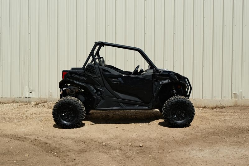 NEW 2026 CAN-AM MAVERICK SPORT DPS 1000R  in a TRIPLE BLACK exterior color. Family PowerSports (877) 886-1997 familypowersports.com 