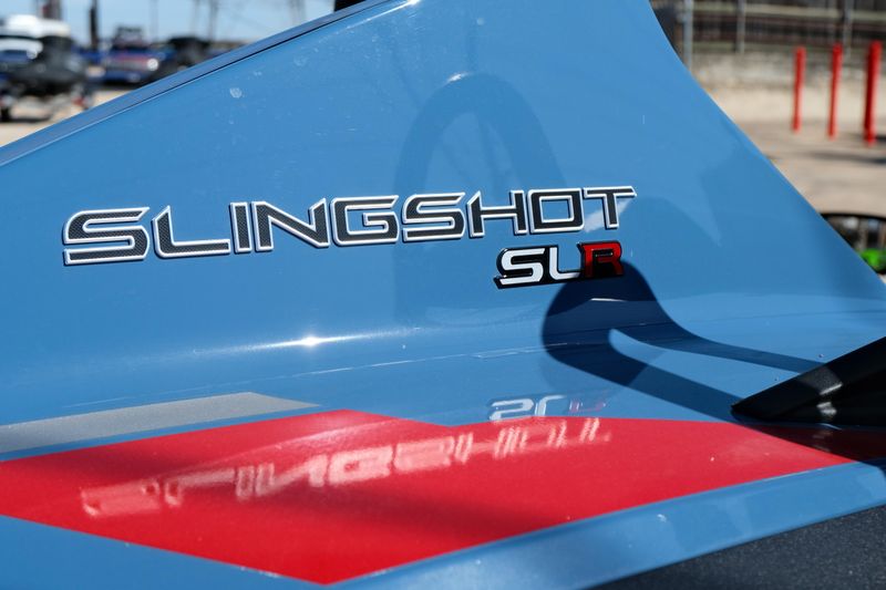 NEW 2025 POLARIS SLINGSHOT SLR AUTODRIVE  in a ROYAL RED exterior color. Family PowerSports (877) 886-1997 familypowersports.com 