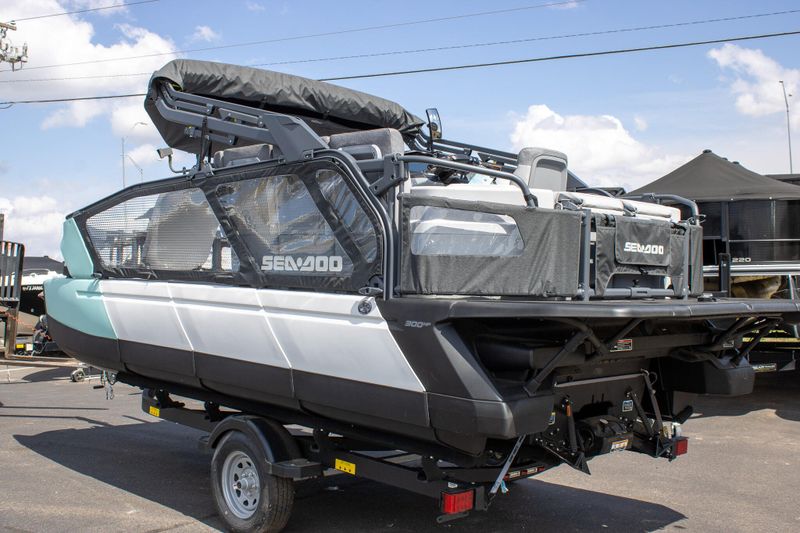 NEW 2026 SEADOO SWITCH SPORT 18 300HP TECH PACKAGE WITH PAINTED TRAILER Image 8