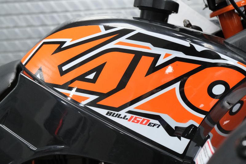 2025 KAYO BULL150 EFI  METALLIC BLACK  in a METALLIC BLACK exterior color. Family PowerSports (877) 886-1997 familypowersports.com 