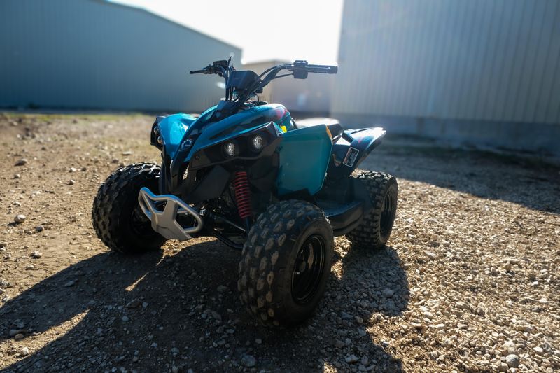 2025 Can-Am RENEGADE 70 EFI ICEBERG BLUE AND BLACKImage 4