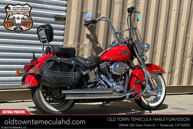 2010 Harley-Davidson Softail in a SCARLET RED exterior color. BMW Motorcycles of Temecula – Southern California (951) 506-6903 bmwmotorcyclesoftemecula.com 