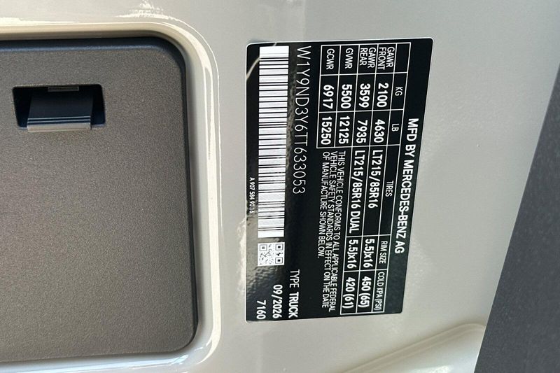 New 2026 Mercedes-Benz Sprinter 4500 Extended Cargo Van 170 in. WBImage 23