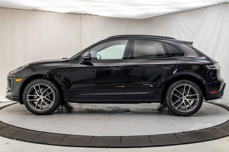 2024 Porsche Macan  in a Black exterior color and Blackinterior. Lotus Manhattan 347-395-5714 lotusmanhattan.com 