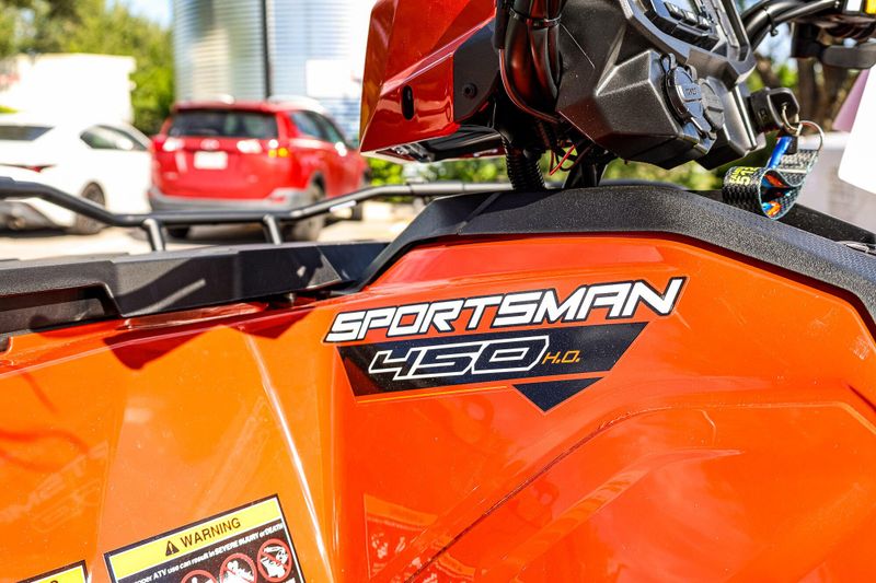 New 2025 Polaris SPORTSMAN 450 HO EPS  ORANGE RUST Image 18