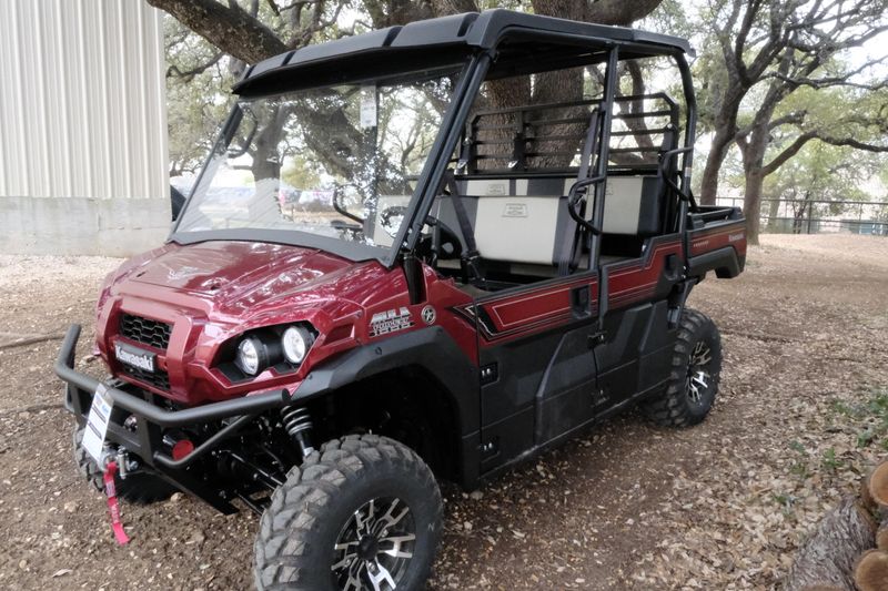 2025 Kawasaki MULE PROFXT 1000 LE RANCH EDITION METALLIC DEEP REDImage 9