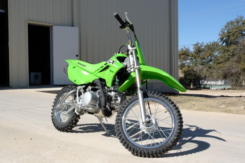 2025 Kawasaki KLX110R LIME GREENImage 19