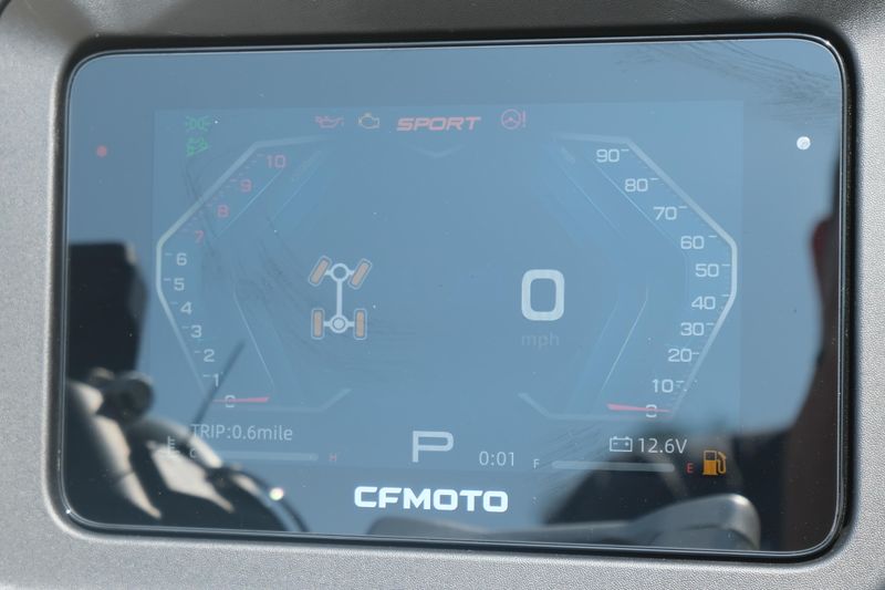 2025 CFMOTO CFORCE 1000 TOURING ZIRCON BLACK Image 12