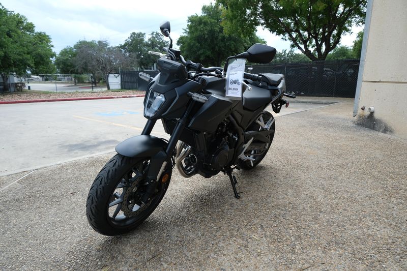 2024 Honda CB500F ABS MATTE BLACK METALLICImage 3