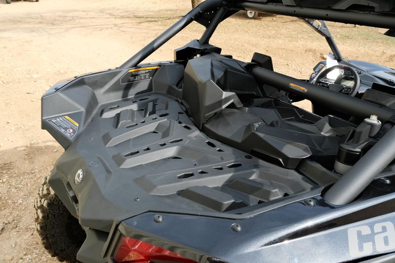 NEW 2026 CAN-AM MAVERICK X3 X RS TURBO RR WITH 1025 INCH TOUCHSCREEN  in a TRIPLE BLACK exterior color. Family PowerSports (877) 886-1997 familypowersports.com 