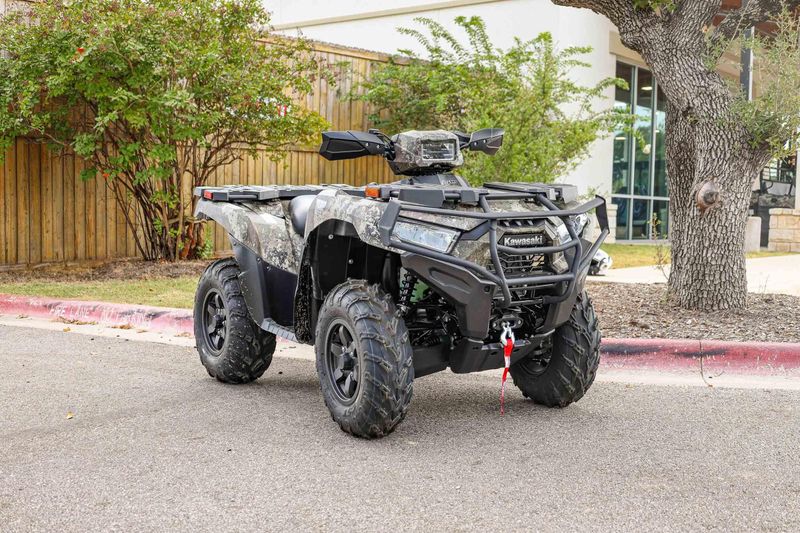 NEW 2026 KAWASAKI BRUTE FORCE 750 SE EPS  in a TRUETIMBER STRATA exterior color. Family PowerSports (877) 886-1997 familypowersports.com 