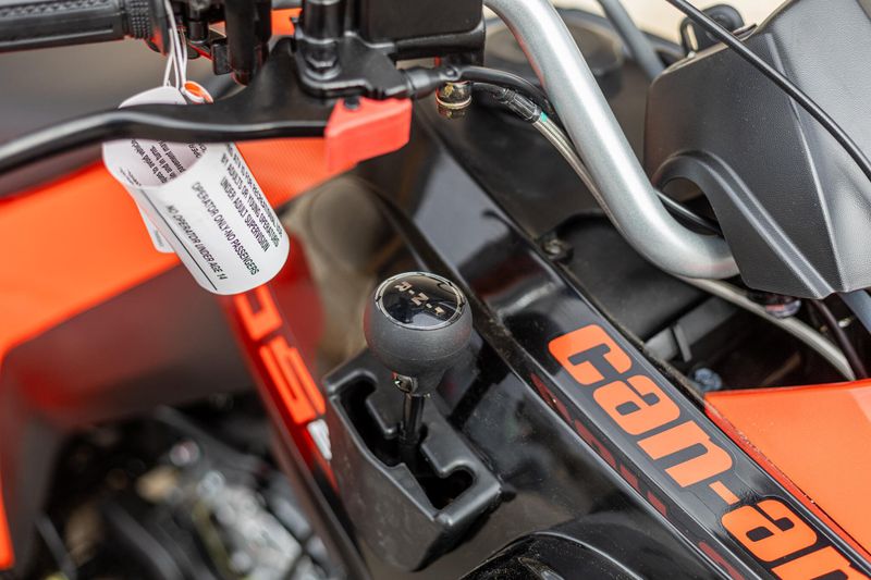New 2025 Can-Am DS 250 BLACK AND CANAM RED Image 9
