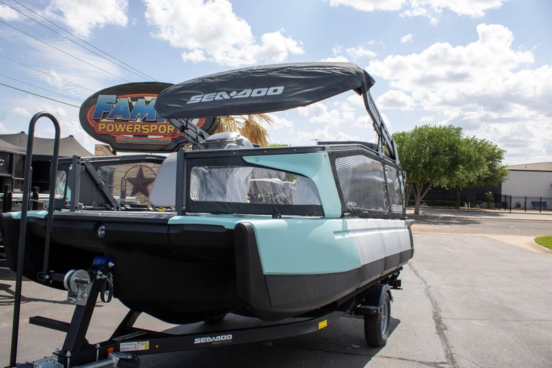 NEW 2026 SEADOO SWITCH SPORT 18 300HP TECH PACKAGE WITH PAINTED TRAILER Image 2