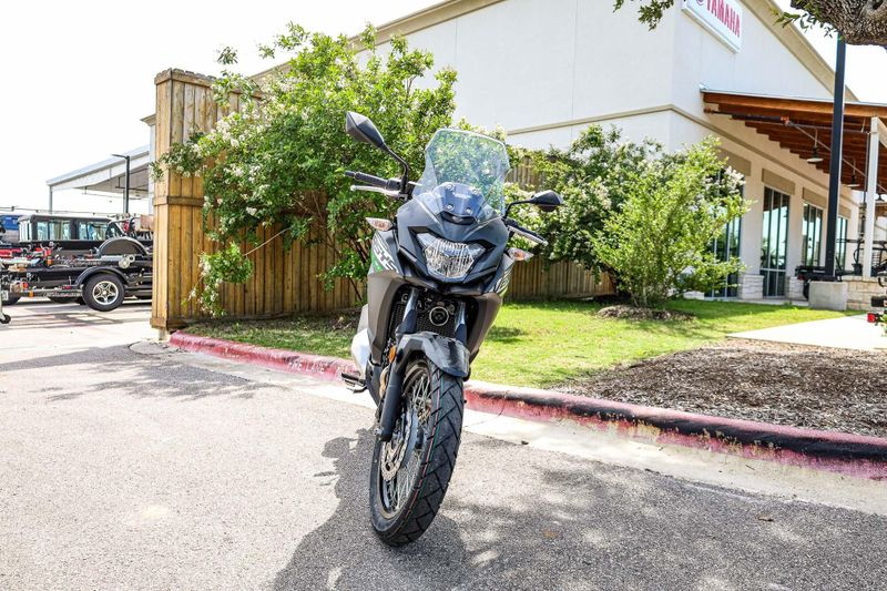 2025 Kawasaki VERSYSX 300  CANDY LIME GREEN AND METALLIC FLAT SPARK BLACK Image 2