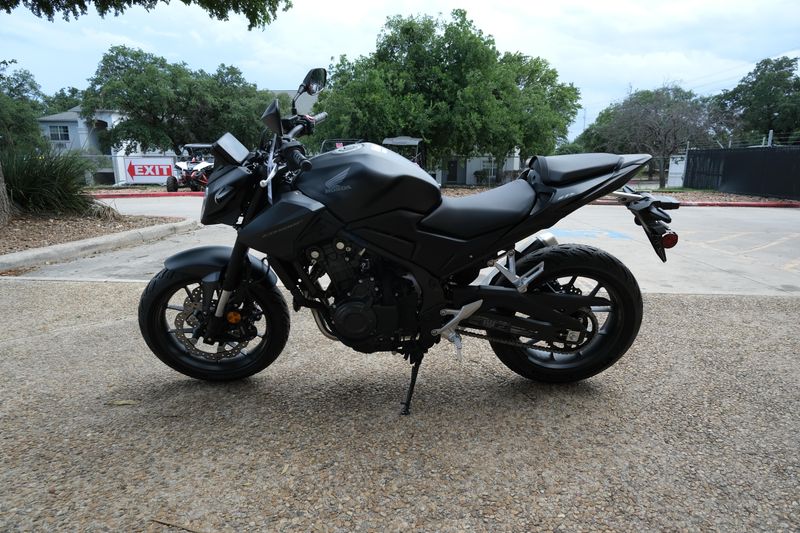 2024 Honda CB500F ABS MATTE BLACK METALLICImage 5