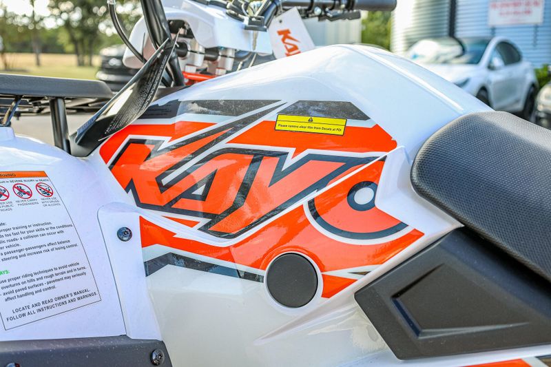 2025 KAYO BULL 300 EFI  WHITE  in a WHITE exterior color. Family PowerSports (877) 886-1997 familypowersports.com 