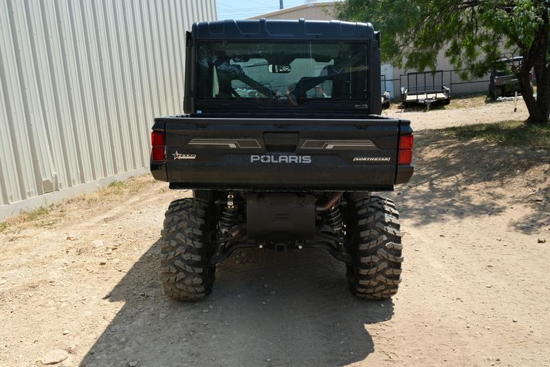 New 2025 Polaris RANGER CREW XP 1000 NORTHSTAR TEXAS EDITION BLACK CRYSTAL Image 4